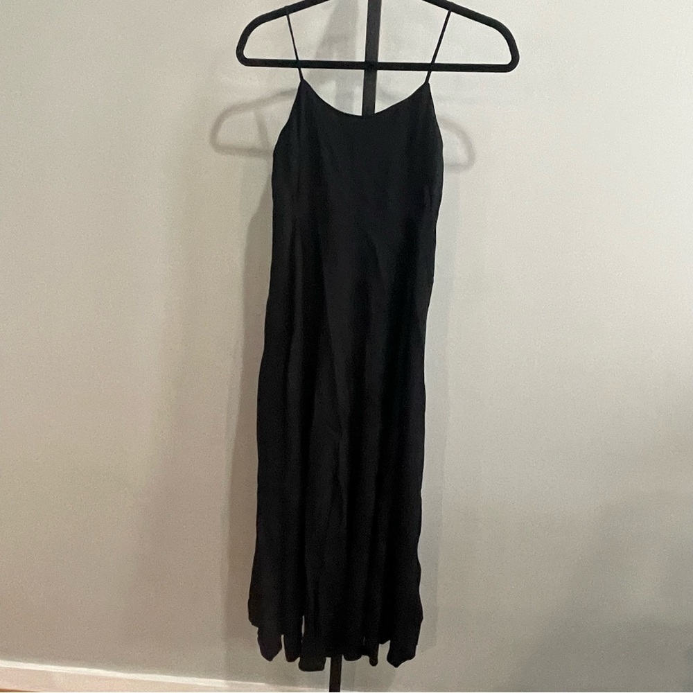 Parallel Vintage Midi Length Black Dress Size 4